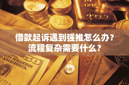 北京借款起诉遇到强推怎么办？流程复杂需要什么？