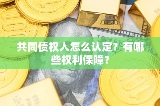 北京共同债权人怎么认定？有哪些权利保障？