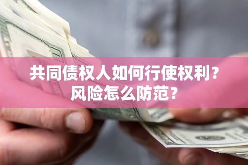 北京共同债权人如何行使权利？风险怎么防范？