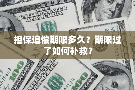 北京担保追偿期限多久？期限过了如何补救？