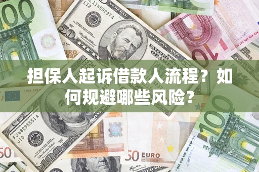 北京担保人起诉借款人流程？如何规避哪些风险？